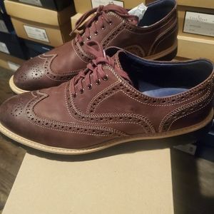 Burgundy shoes